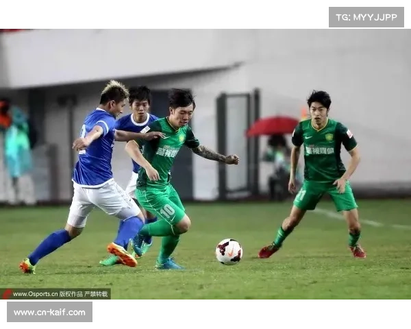 林良铭机警上抢挡入空门，为国安取得客场领先